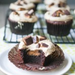Biscoff Butter Cup Cupcake