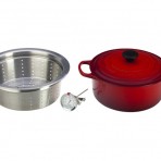 Le Creuset Simmer, Steamer, Fry Set
