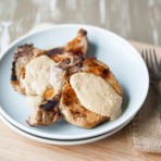 Pork Chops with Parmesan Sage Sauce Recipe