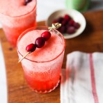 Cranberry Pear Rum Cooler Recipe