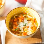 Pantry Vegetable and Pasta Soup