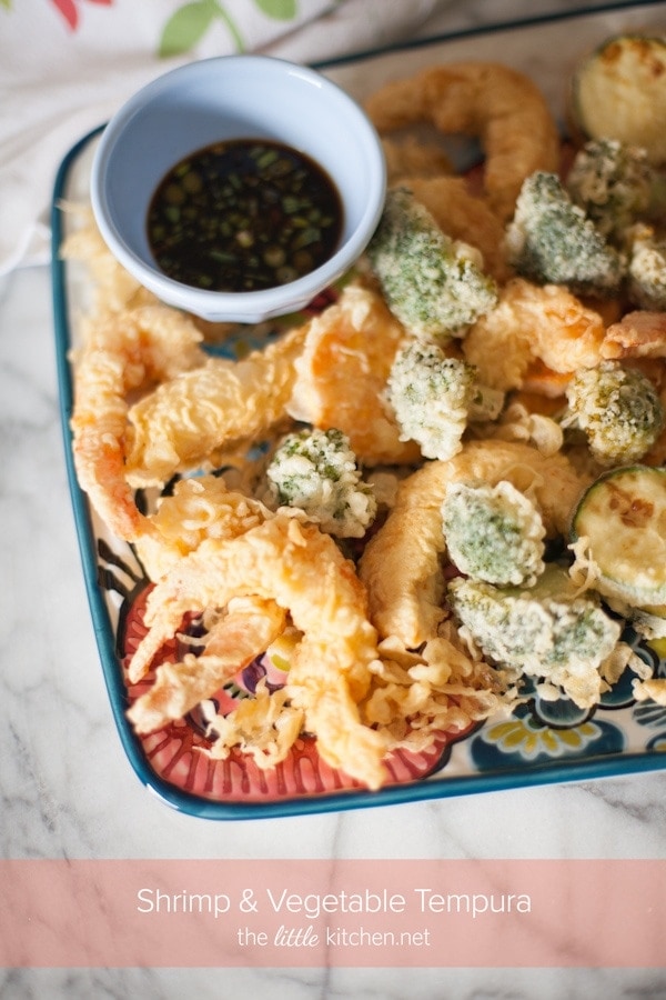 Tempura Shrimp & Vegetables | The Little Kitchen