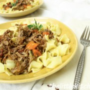 Slower Cooker Short Rib Ragu