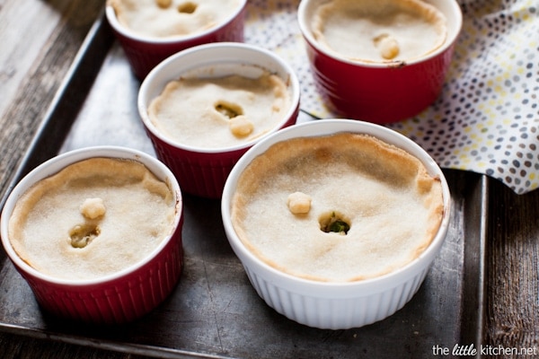 Homemade Chicken Pot Pie Recipe from thelittlekitchen.net