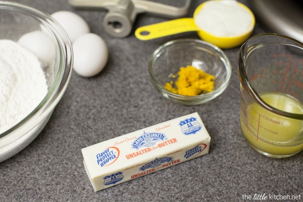 Mini Meyer Lemon Bundt Cakes from thelittlekitchen.net