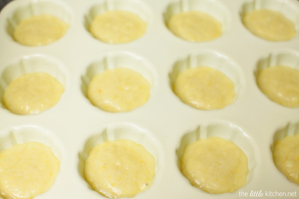 Mini Meyer Lemon Bundt Cakes from thelittlekitchen.net