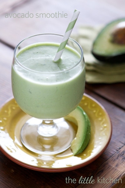 Avocado Smoothie - The Little Kitchen