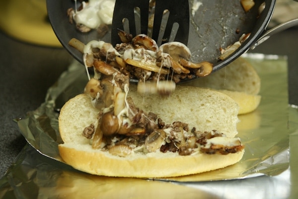 Cheesesteaks from thelittlekitchen.net