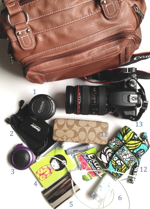 Inside my Epiphanie bag Inside my Epiphanie bag everything outside