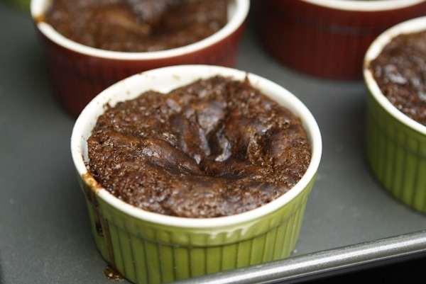 Mexican Hot Chocolate Cupcakes right out of the oven