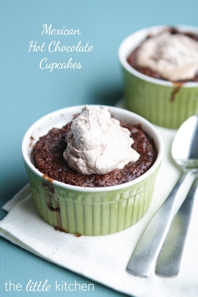 Mexican Hot Chocolate Cupcakes vertical