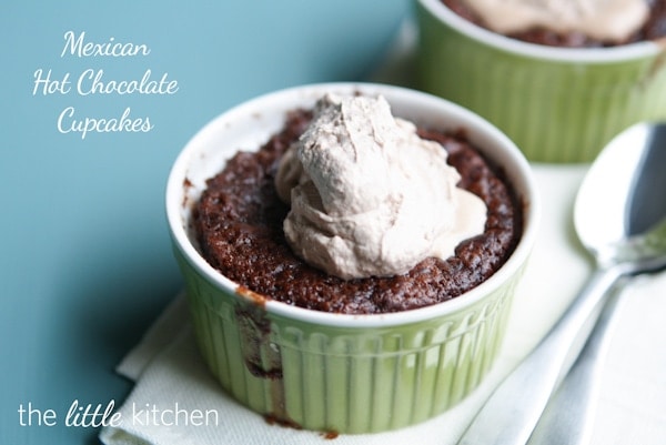 Mexican Hot Chocolate Cupcakes horizontal