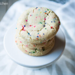 Brown Butter Funfetti Sugar Cookies from The Little Kitchen
