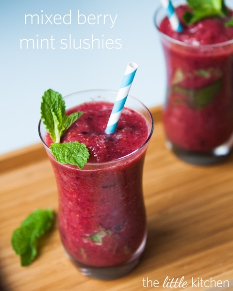 Mixed Berry Mint Slushies 2nd