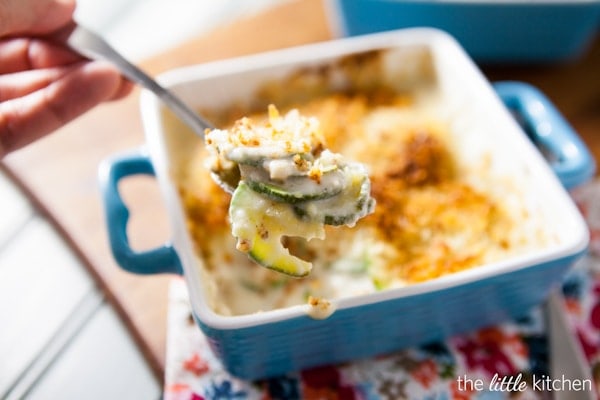 Zucchini Gratin from The Little Kitchen