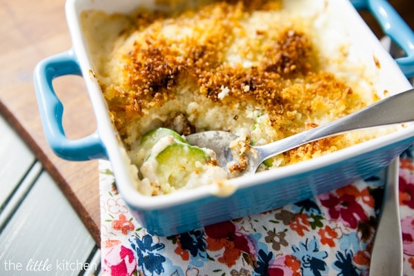 Zucchini Gratin from The Little Kitchen