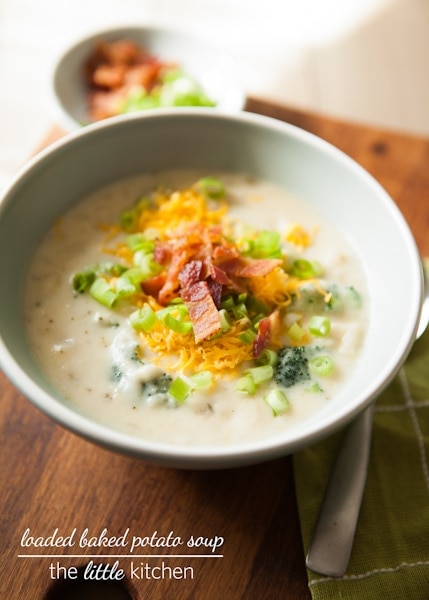 Baked Potato Soup - Amanda's Cookin' - Soup