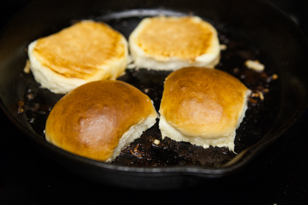 Cheddar Bacon Onion Sliders from The Little Kitchen