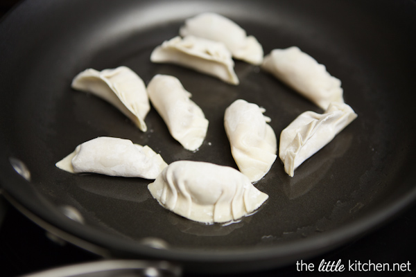 How to Make Chinese Potstickers from The Little Kitchen