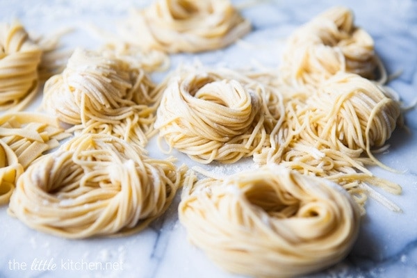 Homemade Pasta Recipe With KitchenAid Pasta Attachment - That Susan Williams