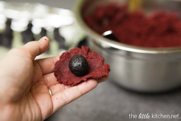 Red Velvet Oreo Truffles