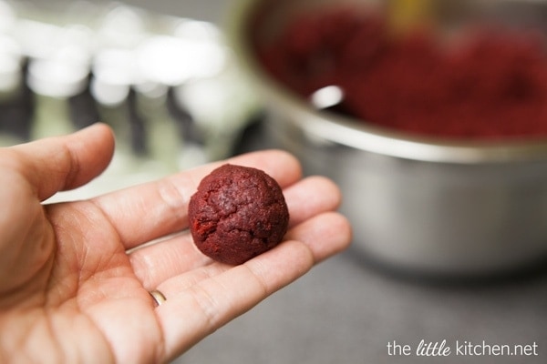 Red Velvet Oreo Truffles