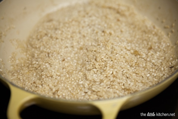 Meyer Lemon and Mushroom Risotto