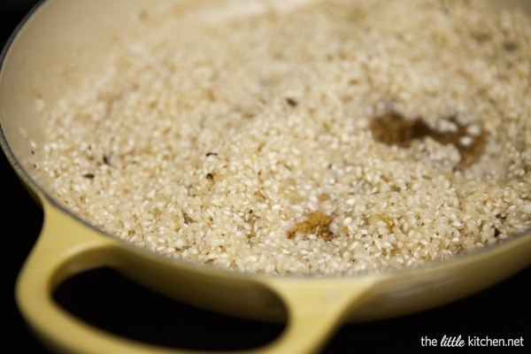 Meyer Lemon and Mushroom Risotto