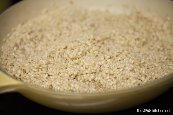 Meyer Lemon and Mushroom Risotto