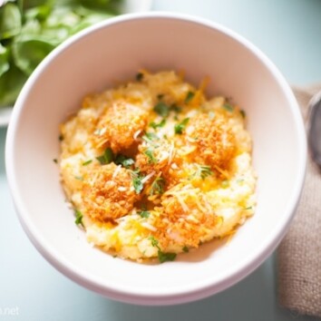 Chipotle Cheddar Shrimp & Grits