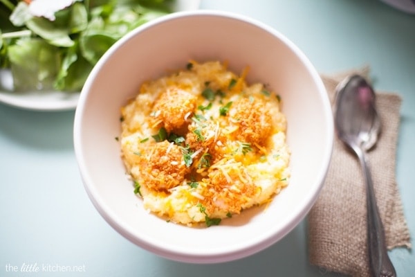 Chipotle Cheddar Shrimp & Grits