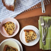 Vanilla Chocolate Chip Bundt Cake