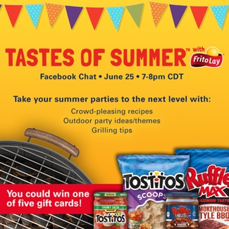 Tastes of Summer with Frito-Lay Facebook Chat