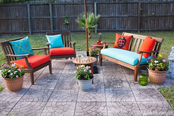 World Market Backyard Makeover