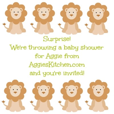 Aggie's Virtual Baby Shower