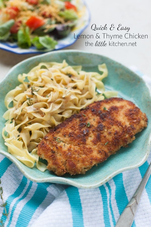 Lemon Thyme Pan Seared Turkey Breast Cutlets Recipe