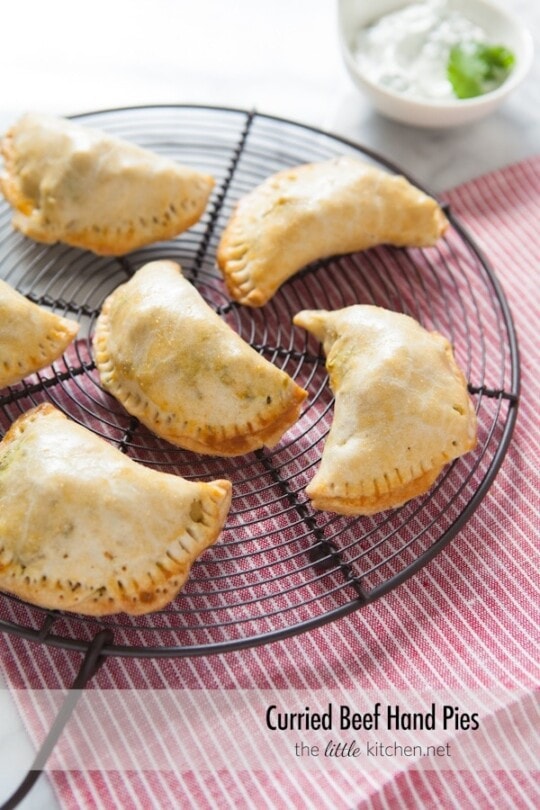 Curried Beef Hand Pies The Little Kitchen