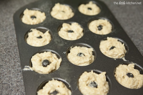 Mini Buttermilk Pumpkin Pie Spice Donuts from thelittlekitchen.net