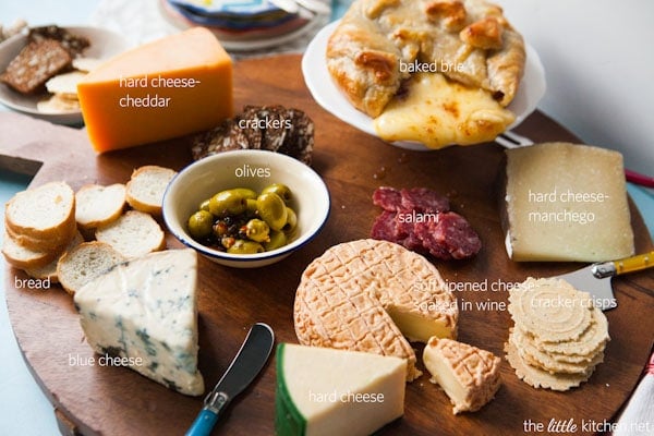 Cheese Spread Diagram from thelittlekitchen.net