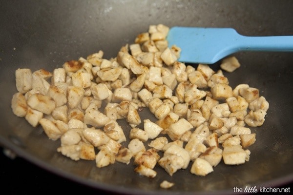 Pepper Chicken with Cashews Stir Fry from thelittlekitchen.net