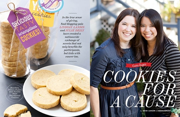 FoodieCrush - Cookie Swap Story Spread