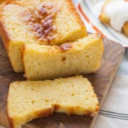 Meyer Lemon-Greek Yogurt Pound Cake from thelittlekitchen.net