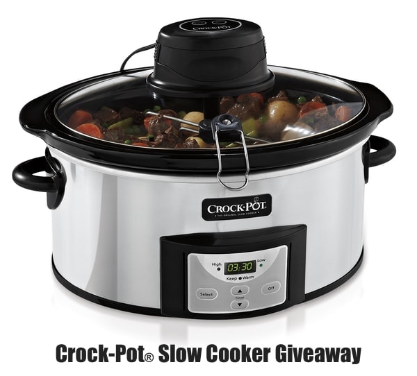 Crock-Pot® Slow Cooker Giveaway from thelittlekitchen.net