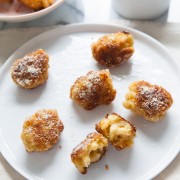 Fried Mac & Cheese Bites from thelittlekitchen.net