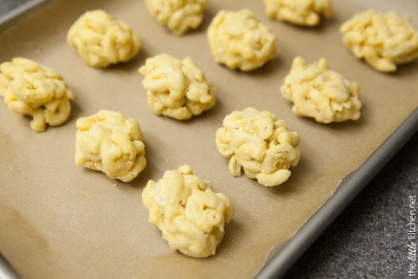 Fried Mac & Cheese Bites from thelittlekitchen.net