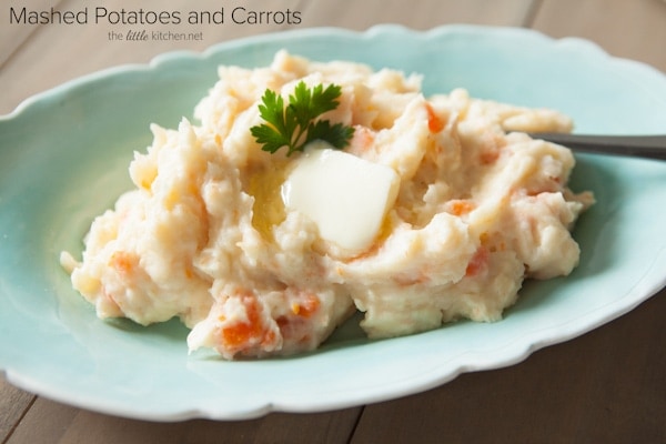 Mashed Potatoes and Carrots from thelittlekitchen.net