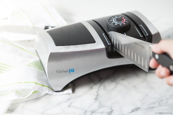 KitchenIQ Knife Sharpener Giveaway from thelittlekitchen.net