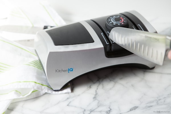 KitchenIQ Knife Sharpener Giveaway from thelittlekitchen.net