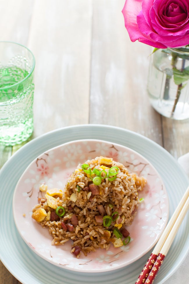 Ham Fried Rice from thelittlekitchen.net