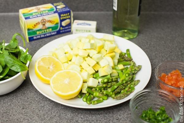 Summer Vegetable Pasta from thelittlekitchen.net